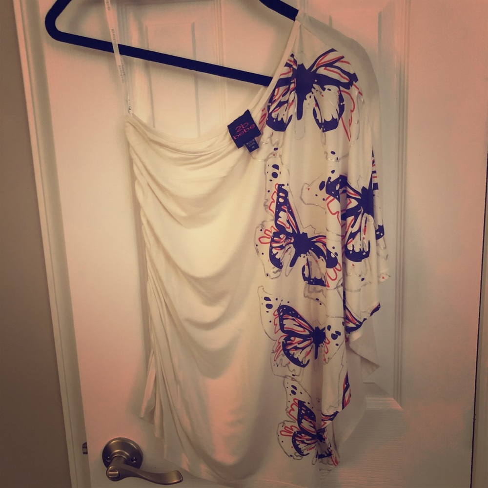 Bebe off the shoulder Top
